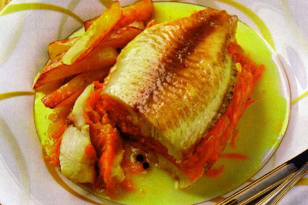 «Сандвич» из рыбы