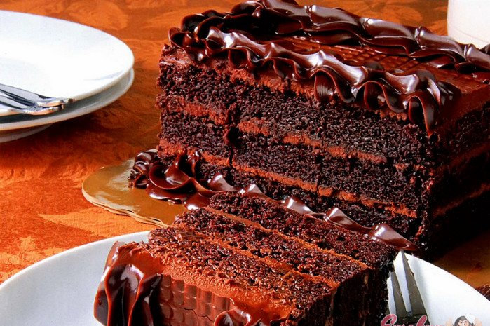 Шоколадно-ореховый торт «Паве»